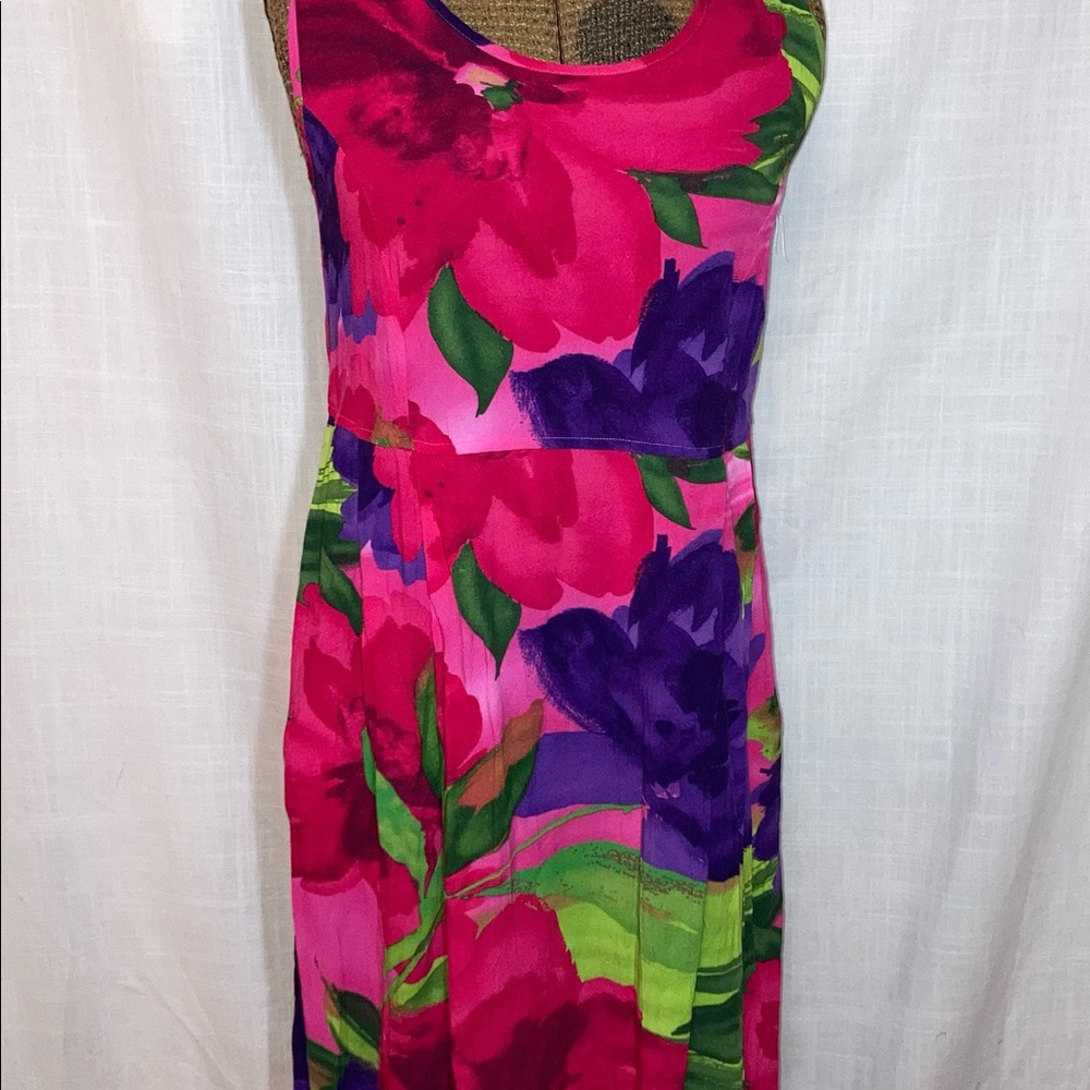 1990’s ‘Garden Passion ‘ Jams World dress XS